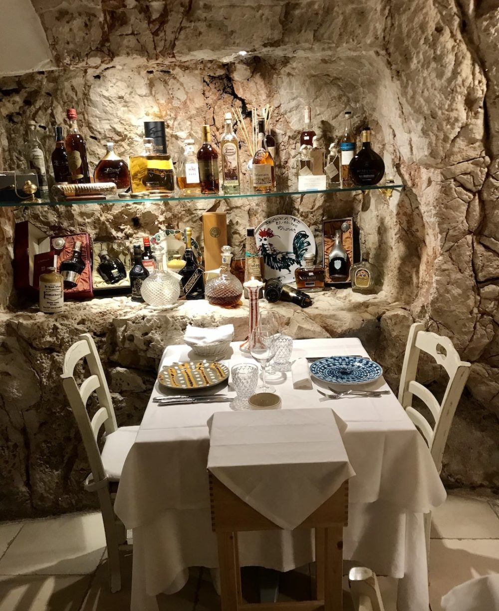 Osteria in a cave